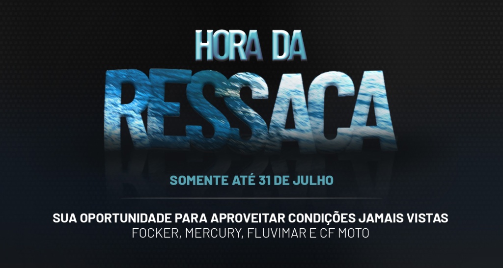 Hora da Ressaca: as melhores ofertas em barcos, motores e quadriciclos na Náutica Paraná